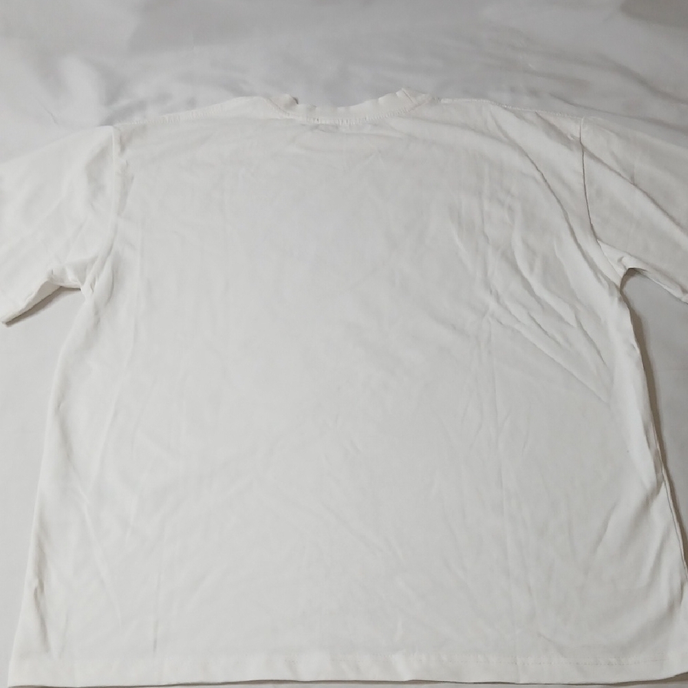 Louis Vuitton White Tee with Blue Dragon - Picture 5 of 5